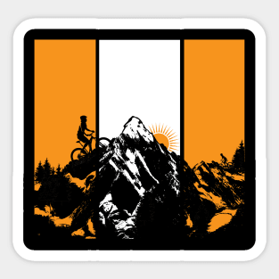 New Mountain Cycling Sticker